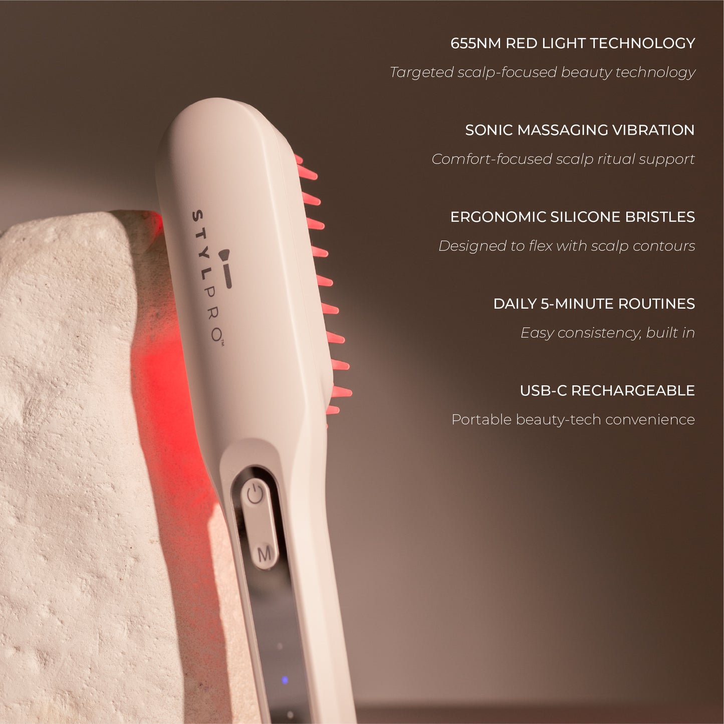 STYLPRO Root Renew Red Light Hairbrush