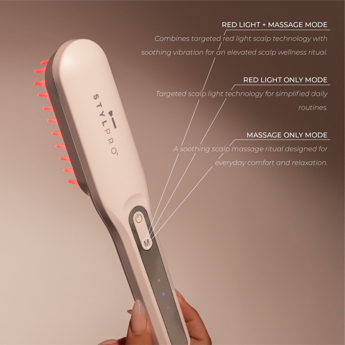 STYLPRO Root Renew Red Light Hairbrush